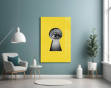 Security Glass Wall Art.