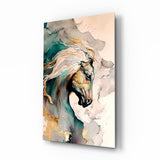 Horse Art Glass Wall Art.