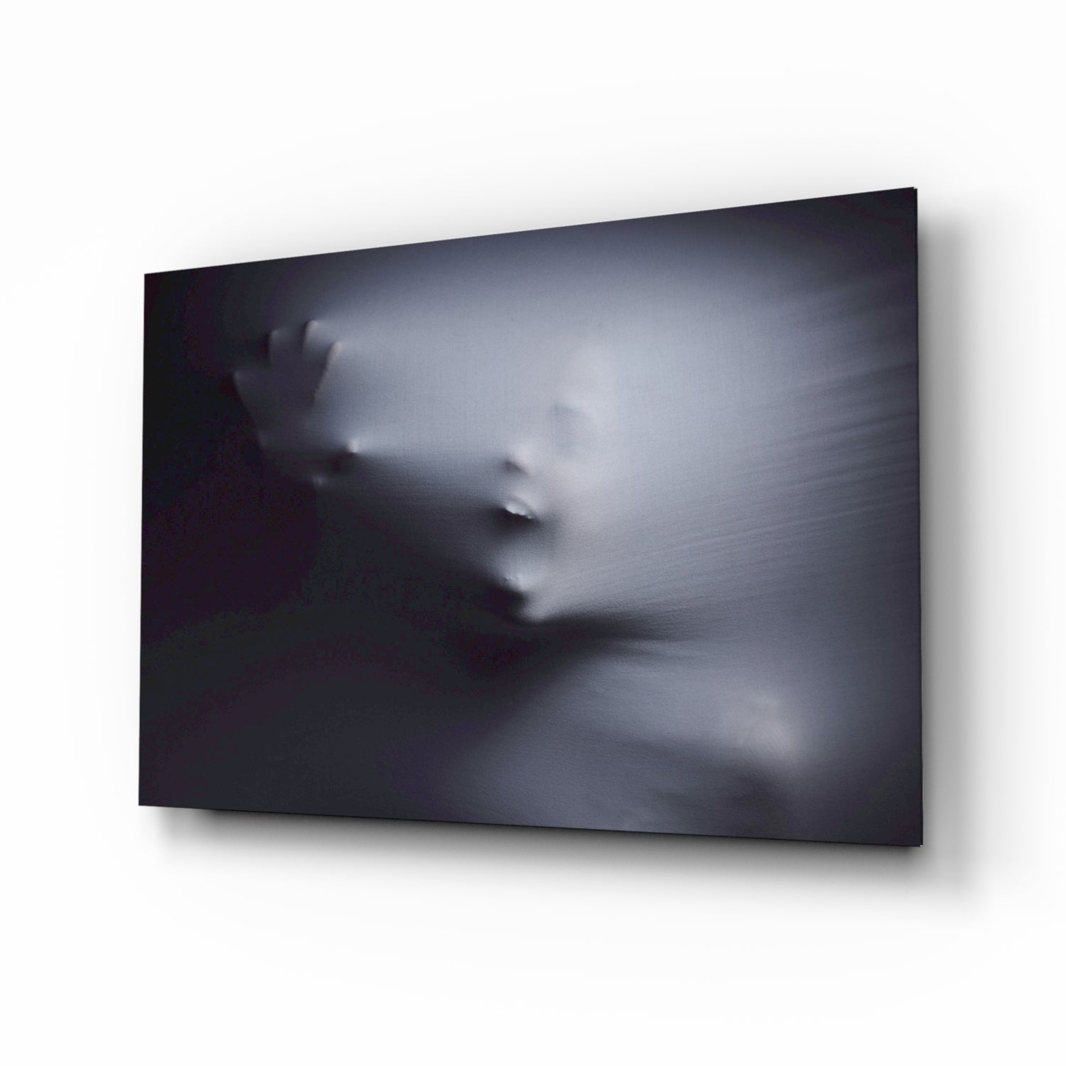 Scream Glass Wall Art.