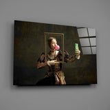 New Generation Mona Lisa Glass Wall Art.