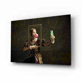 New Generation Mona Lisa Glass Wall Art.