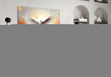 Pigeon Glass Wall Art.