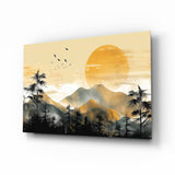 Nature View Glass Wall Art.