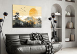 Nature View Glass Wall Art.
