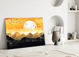 Nature View Glass Wall Art.