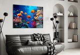 Ocean Life Glass Wall Art.