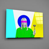 Justice Of Colors Glass Wall Art.