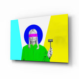 Justice Of Colors Glass Wall Art.