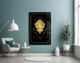 Virgo Glass Wall Art.