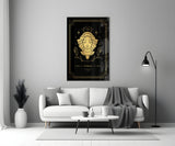 Virgo Glass Wall Art.
