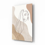 Woman's Art Glass Wall Art.