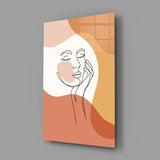 Woman's Art Glass Wall Art.