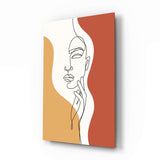 Woman's Art Glass Wall Art.