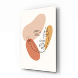 Woman's Art Glass Wall Art.