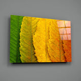 Autumn Leaves Glass Wall Art | insigneart.co.uk
