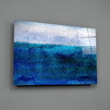 Shade of Blue Glass Wall Art | insigneart.co.uk