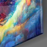 Colorful Space Glass Wall Art | insigneart.co.uk