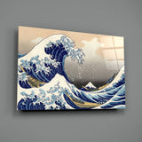 Wave Glass Wall Art | insigneart.co.uk