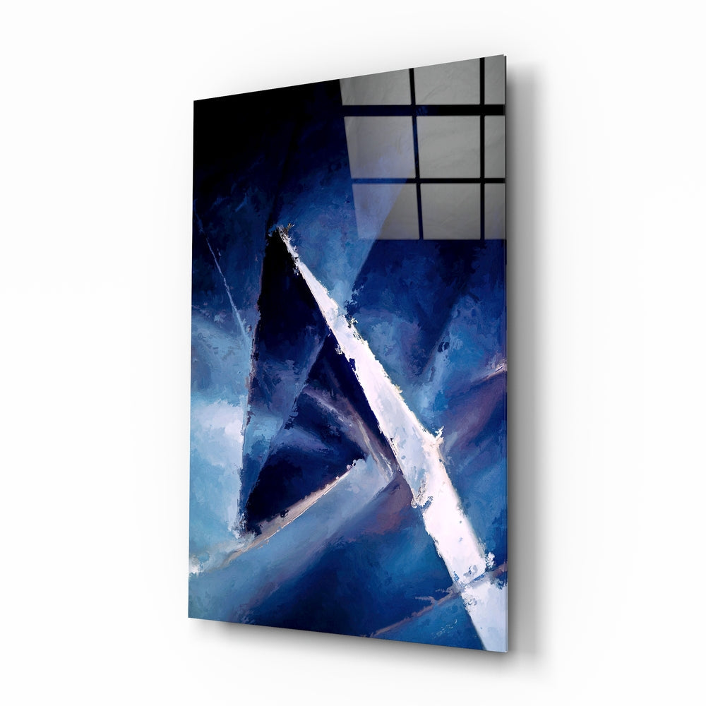 Abstract Glass Wall Art | insigneart.co.uk