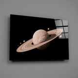 Saturn Glass Wall Art | insigneart.co.uk