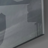 Storm in Thoughts Glass Wall Art | insigneart.co.uk