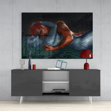 Water And Fire Glass Wall Art | insigneart.co.uk