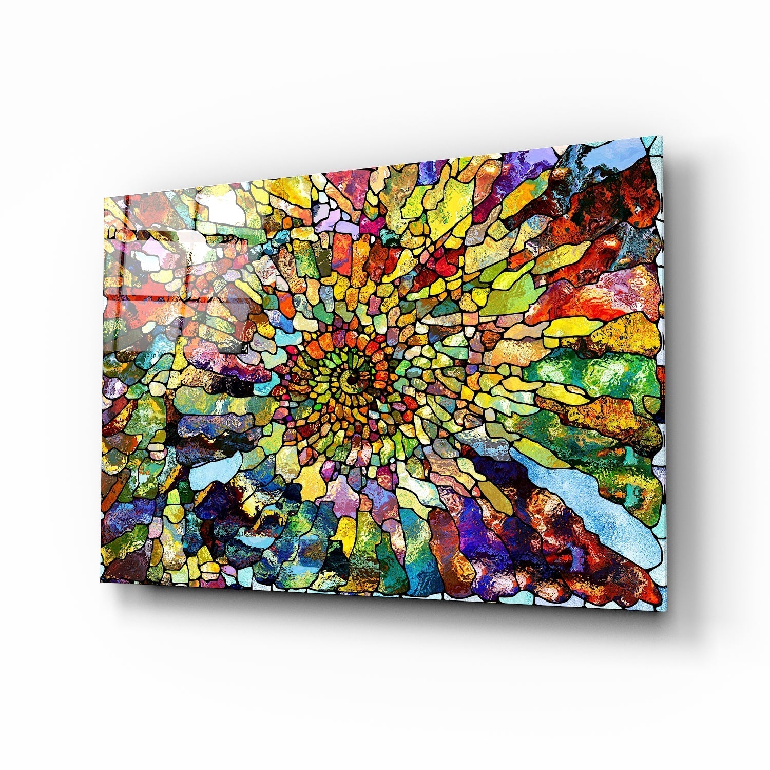 Colorful Mosaic Glass Art | insigneart.co.uk