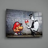 Super Mario Glass Art | insigneart.co.uk