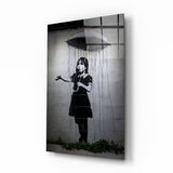 Escape from the Rain Glass Art | insigneart.co.uk