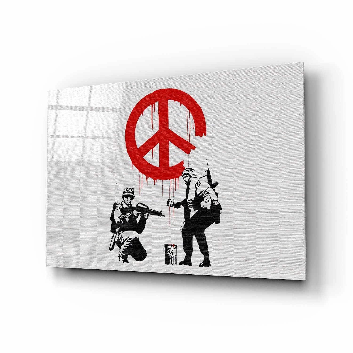 War for Peace Glass Art | insigneart.co.uk