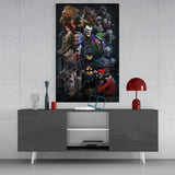 Batman Universe Glass Art | insigneart.co.uk