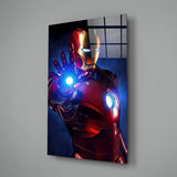 Iron Man Glass Art | insigneart.co.uk