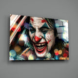 Joker’s Laugh Glass Wall Art | insigneart.co.uk