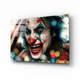Joker’s Laugh Glass Wall Art | insigneart.co.uk