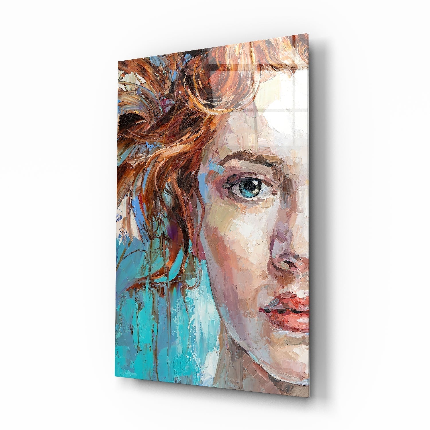 Woman  Glass Wall Art | insigneart.co.uk