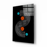 Pattern Glass Wall Art | insigneart.co.uk