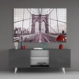 Brooklyn Bridge Glass Wall Art | insigneart.co.uk