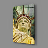 The Statue of Liberty Glass Wall Art | insigneart.co.uk