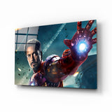 Iron Man Glass Wall Art | insigneart.co.uk