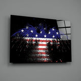American Eagle Glass Wall Art | insigneart.co.uk