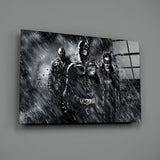 Batman, Catwomen and Bane Glass Wall Art | insigneart.co.uk