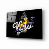 Los Angeles Lakers Glass Wall Art | insigneart.co.uk