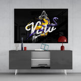 Los Angeles Lakers Glass Wall Art | insigneart.co.uk