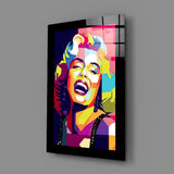 Marilyn Monroe Glass Wall Art | insigneart.co.uk