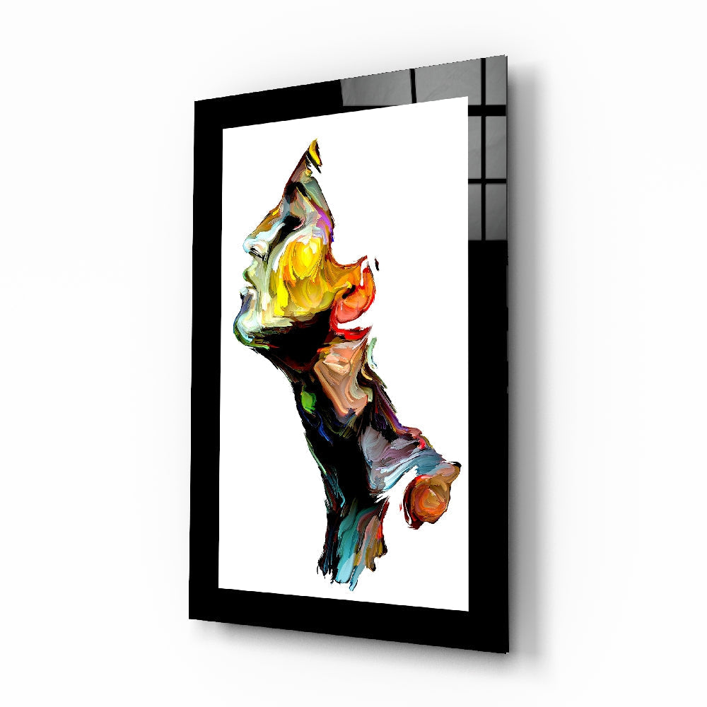 Abstract Thoughts Glass Wall Art | insigneart.co.uk