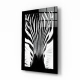 Zebra Glass Wall Art | insigneart.co.uk
