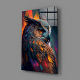 Owl's Eye Glass Wall Art  || Designer Collection | Insigne Art Design