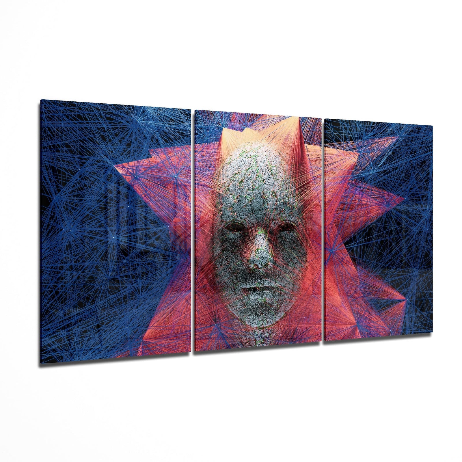 String Glass Art Mega Glass Wall Art