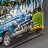 Chevrolet Classic Car Glass Wall Art | insigneart.co.uk