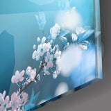 Spring Flowers Glass Wall Art | insigneart.co.uk